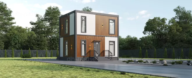 Модульный дом Домокомплект DoorHan 88-2 Ультра в Туле для круглогодичного проживания