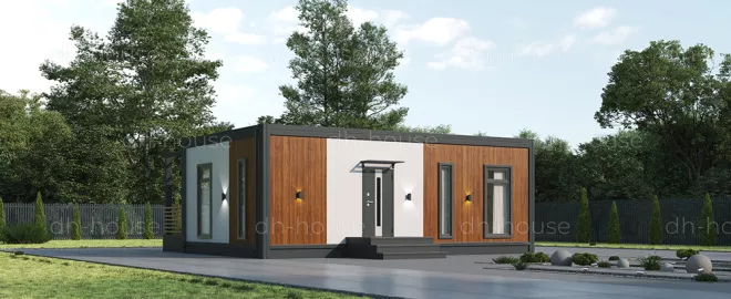 Модульный дом Домокомплект DoorHan 59 Ультра в Туле для круглогодичного проживания